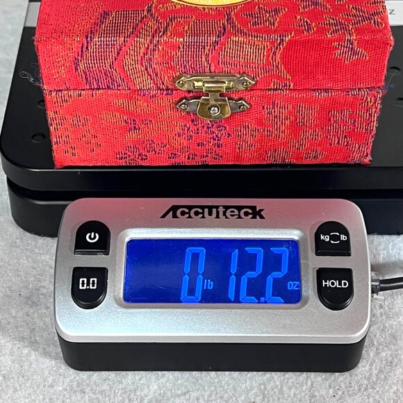 Ancient City Health Ball Factory Baoding China Meditation Chime In Red Silk Box - Picture 12 of 15